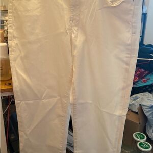 Calvin Klein Jeans Cream Slim Fit Pants